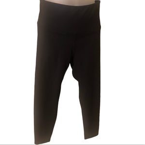 Marika Black Exercise, Yoga Leggings Size Large